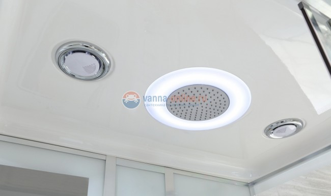 Душевая кабина Black&White Galaxy G5508, 120 x 90 см, гидромассажная