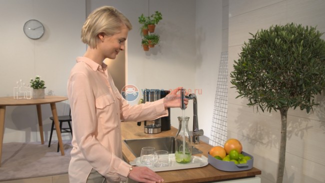 Смеситель Hansgrohe Talis Select S 220 72822000 для кухонной мойки, хром