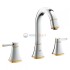 Смеситель Grohe Grandera 20389IG0 для раковины, хром/золото Смеситель Grohe Grandera 20389IG0 для раковины, хром/золото