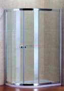 Душевой уголок Cezares PRATICO-RH-2-120/80-Cr, 120 х 80 х 185 см, стекло прозрачное