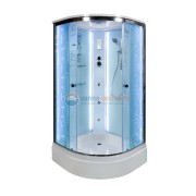 Душевая кабина Deto Em EM2790 90 x 90 см, с крышей, Led с гидромассажем