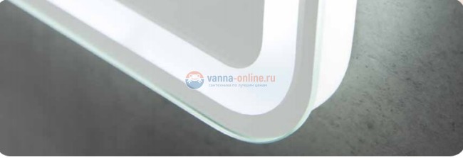 Зеркало BelBagno SPC-MAR-1000-800-LED-BTN 100 x 80 см со встроенным светильником и кнопочным выключателем