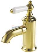 Смеситель Bravat Art River F175109G для раковины, золото Смеситель Bravat Art River F175109G для раковины, золото