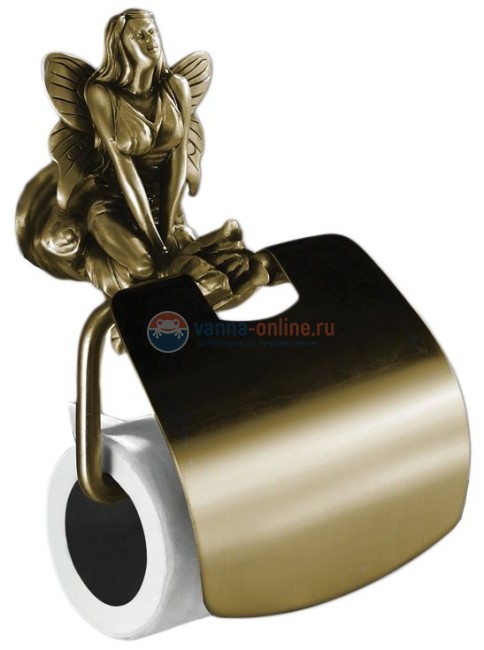 Держатель для туалетной бумаги Art&Max Fairy AM-0989-B, бронза Держатель для туалетной бумаги Art&Max Fairy AM-0989-B, бронза