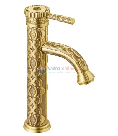 Смеситель Lemark Jasmine LM6609B для раковины монолитный, бронза Смеситель Lemark Jasmine LM6609B для раковины монолитный, бронза