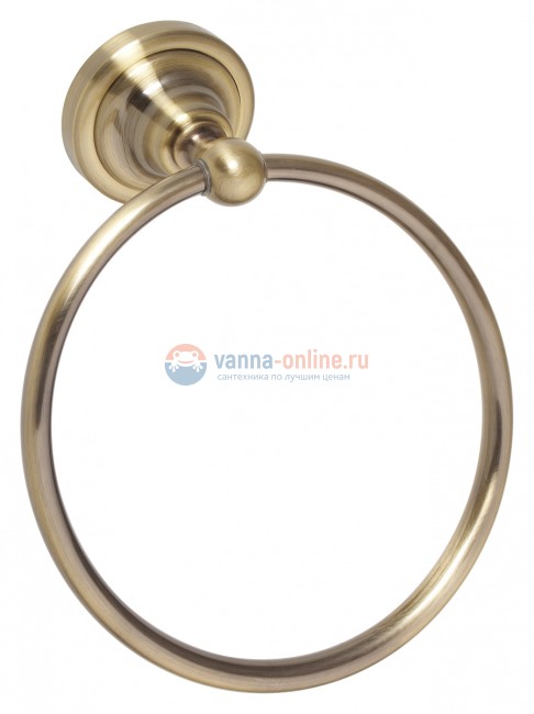 Полотенцедержатель-кольцо Bemeta Retro 144104067 16 x 6.5 x 19 см, бронза