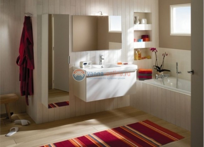 Пенал Jacob Delafon Odeon Up 150 см, EB873-G80, светло-коричневый блестящий Пенал Jacob Delafon Odeon Up 150 см, EB873-G80, светло-коричневый блестящий