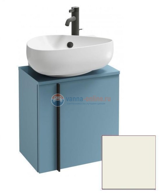 Тумба под раковину Jacob Delafon Nouvelle Vague 45 см, EB3045D-G1D, цвет жасмин глянцевый, правая