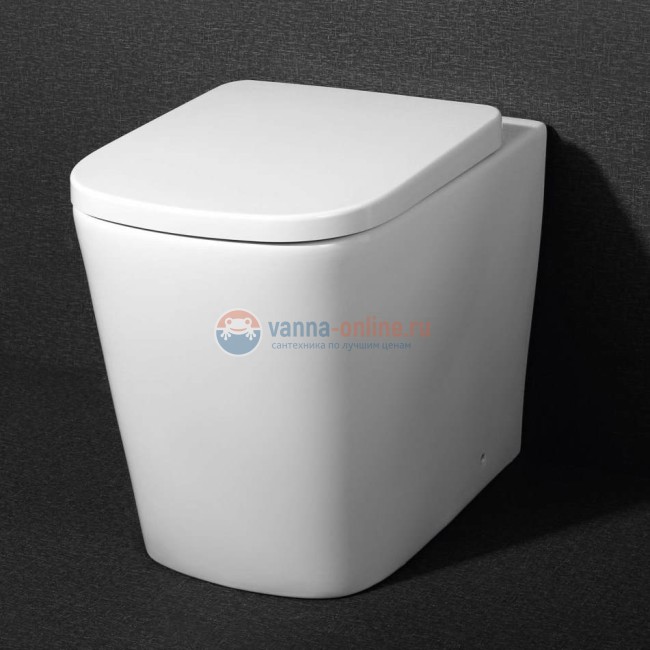 Приставной унитаз BelBagno Albano BB120CBR безободковый Приставной унитаз BelBagno Albano BB120CBR безободковый