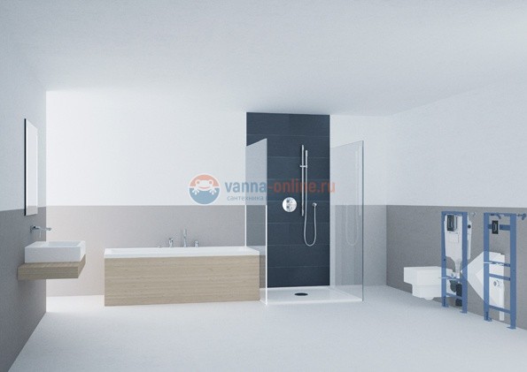 Инсталляция для унитаза Grohe Rapid SL 38675, для унитаза длиной 70 см