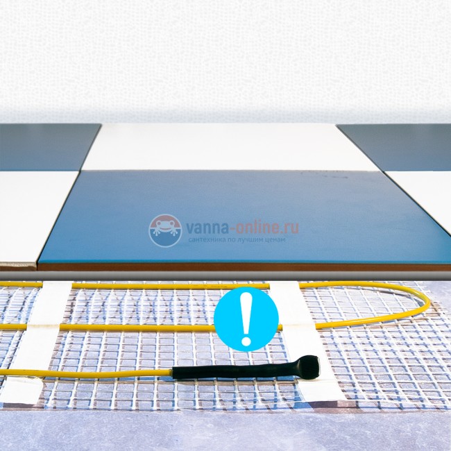 Теплый пол Energy Mat 3,4-560 Вт, площадь обогрева 3,4 м2, длина 6,70 м