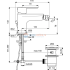 Смеситель для биде Ideal Standard CERAFINE O BC705XG Смеситель для биде Ideal Standard CERAFINE O BC705XG