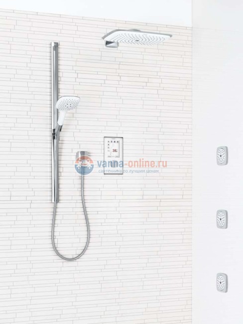 Душевой гарнитур Hansgrohe PuraVida Unica 150 AIR 27853400 Душевой гарнитур Hansgrohe PuraVida Unica 150 AIR 27853400