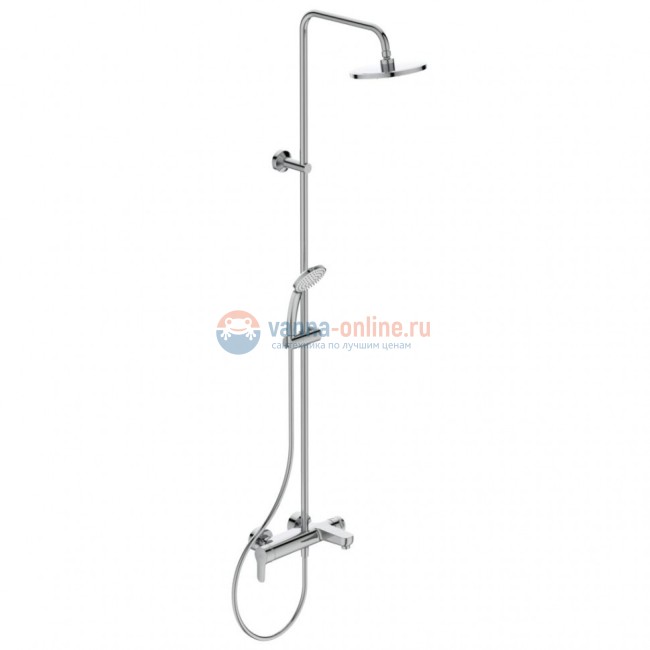 Душевая система в комплекте с настенным смесителем для ванны/душа Ideal Standard CERAFINE O BC749AA