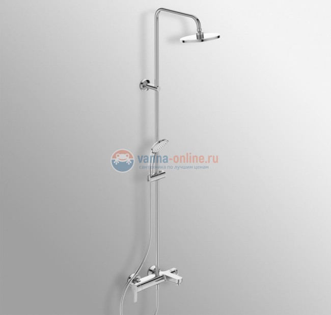 Душевая система в комплекте с настенным смесителем для ванны/душа Ideal Standard CERAFINE O BC749AA
