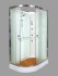 Душевая кабина Deto Em EM1511 L/R N гм 110 x 80 см, без крыши, с гидромассажем