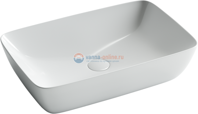 Раковина Ceramica Nova Form CN2003 58x38x14.5 см накладная