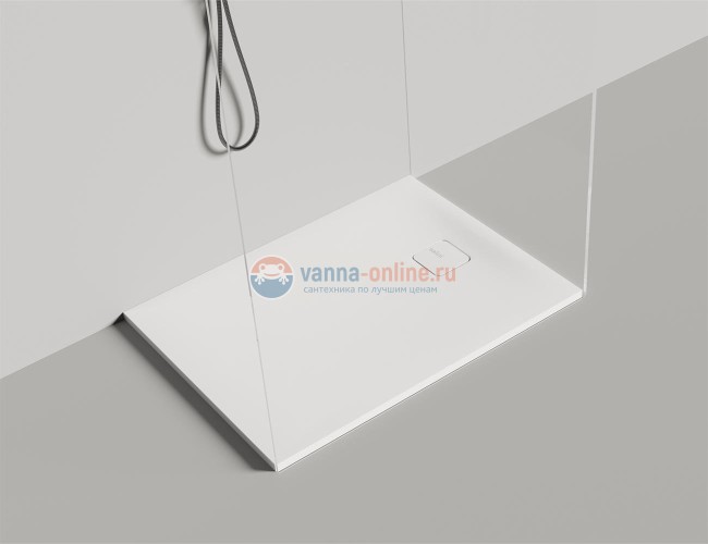 Душевой поддон Salini OASI 120 x 90 x 3 см, из материала Solix, матовый белый 120322M