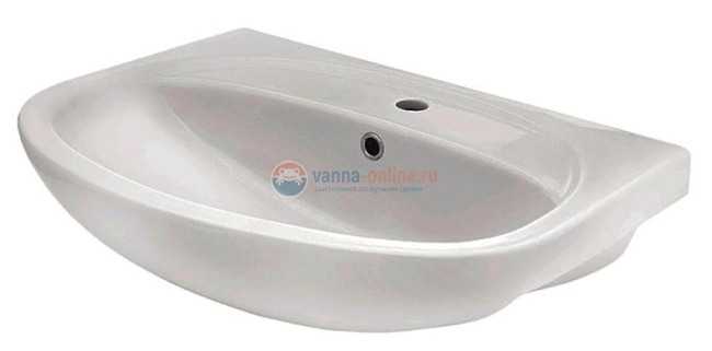 Тумба с раковиной Emmy Милли 65, напольная, раковина Стелла 65