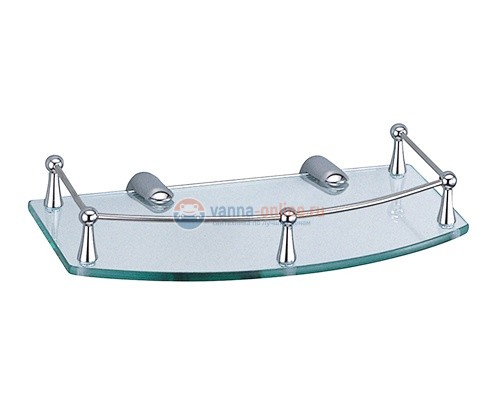 Полка стеклянная WasserKRAFT 588 Полка стеклянная WasserKRAFT 588
