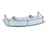 Полка стеклянная WasserKRAFT 588 Полка стеклянная WasserKRAFT 588