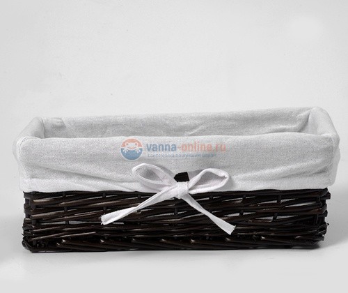 Корзина WasserKraft Lossa WB-120-S маленькая для белья