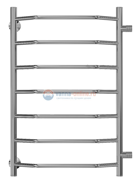 Полотенцесушитель водяной Terminus Виктория П7 500x796, с боковым подключением Полотенцесушитель водяной Terminus Виктория П7 500x796, с боковым подключением