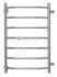 Полотенцесушитель водяной Terminus Виктория П7 500x796, с боковым подключением Полотенцесушитель водяной Terminus Виктория П7 500x796, с боковым подключением