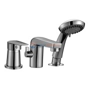 Смеситель Rossinka S35-39 для ванны на 3 отверстия, на борт ванны