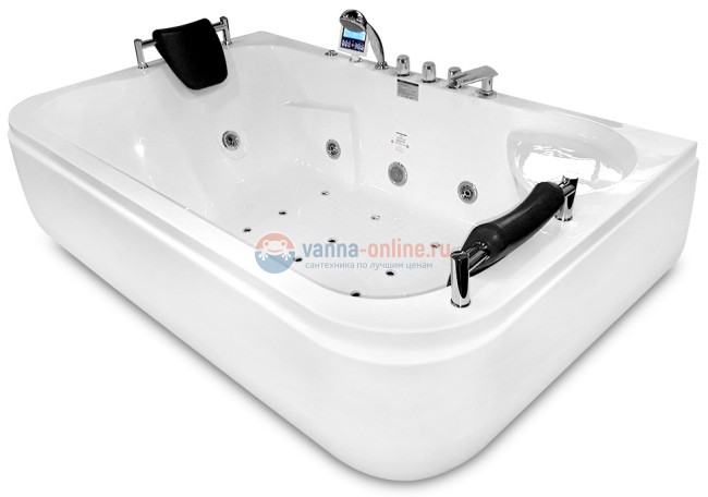 Ванна гидромассажная акриловая Gemy G9085 K L/R, 180 х 116 х 69 см Ванна гидромассажная акриловая Gemy G9085 K L/R, 180 х 116 х 69 см