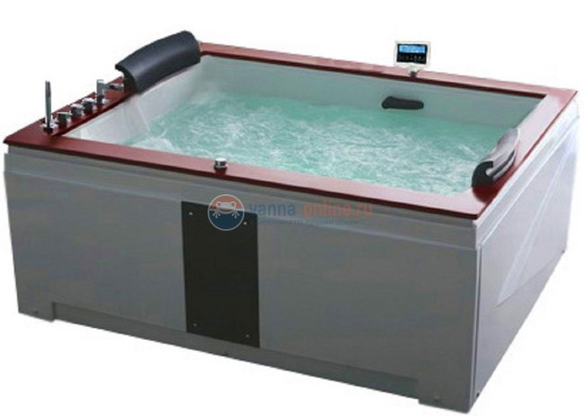Ванна гидромассажная акриловая Gemy G9052 II K L/R, 186 х 151 см Ванна гидромассажная акриловая Gemy G9052 II K L/R, 186 х 151 см
