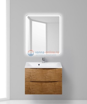 Тумба под раковину BelBagno Marino MARINO-750-2C-SO-RN-P, 75 х 45 х 55 см, Rovere Nature - светло-коричневый Тумба под раковину BelBagno Marino MARINO-750-2C-SO-RN-P, 75 х 45 х 55 см, Rovere Nature - светло-коричневый