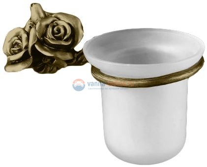 Ершик для унитаза Art&Max Rose AM-0911-B, бронза Ершик для унитаза Art&Max Rose AM-0911-B, бронза