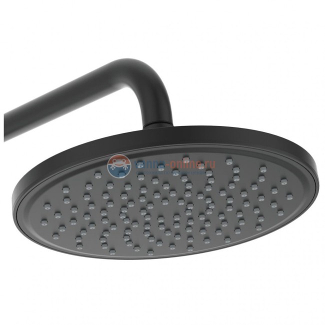 Промо-комплект, состоящий из душевой системы IDEALRAIN BC749XG, смесителя для раковины CERAFINE BC554XG, крючка для одежды IOM A9115XG, стакана с держателем IOM A9120XG и мыльницы A9122XG IOM