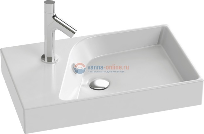 Раковина-столешница Jacob Delafon RYTHMIK EXR112-Z-00, 60*37 см