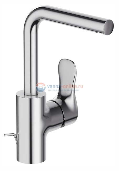 Смеситель Jacob Delafon Villette E23719-CP для раковины, с донным клапаном, хром Смеситель Jacob Delafon Villette E23719-CP для раковины, с донным клапаном, хром