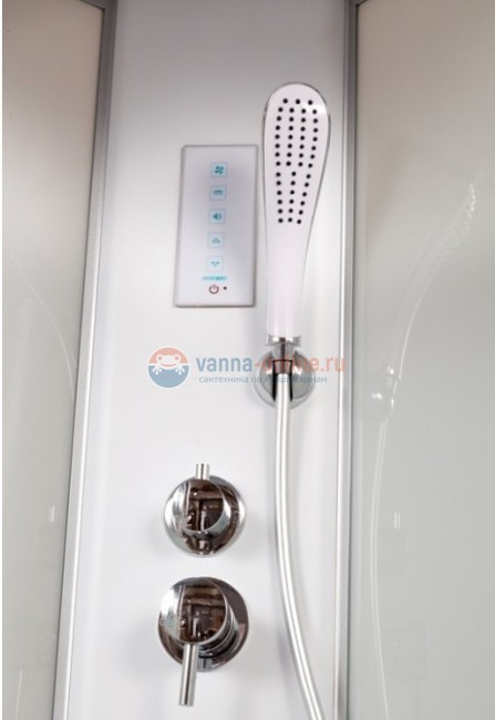 Душевая кабина Deto L 902 L/R 120 x 80 см, с крышей, с гидромассажем и электрикой Душевая кабина Deto L 902 L/R 120 x 80 см, с крышей, с гидромассажем и электрикой