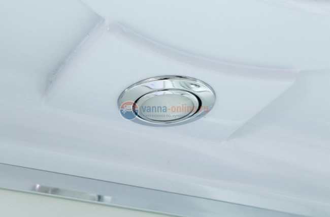 Душевая кабина Deto D D08S+ эл. 80 x 80 см, с крышей и электрикой