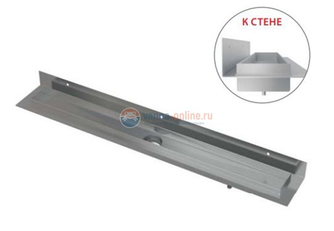 Душевой лоток AlcaPlast APZ23 Modular Wall-750