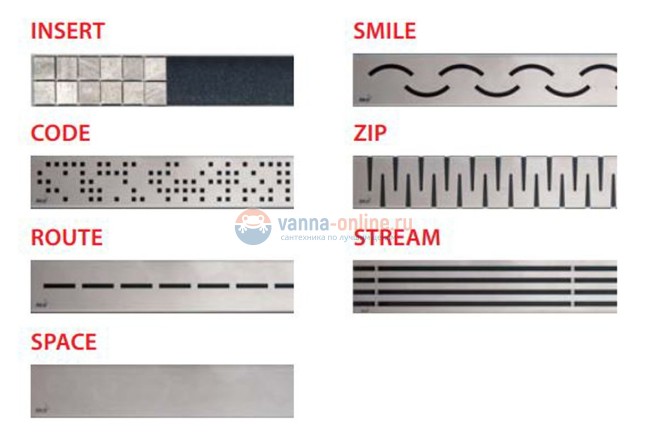 Душевой лоток AlcaPlast APZ23 Modular Wall-750