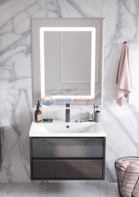 Раковина Акватон Айрис 1A729631AG010, 120 x 45, белая