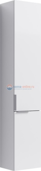 Пенал подвесной Aqwella Бриг Br.05.03/W, белый Пенал подвесной Aqwella Бриг Br.05.03/W, белый