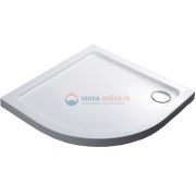 Душевой поддон Black&White Stellar Wind Slim Line QC-10, 100 х 100 х 5,5 см, акриловый