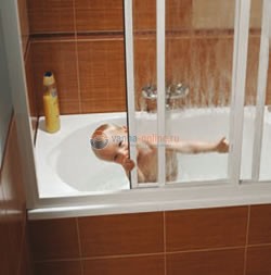 Шторка для ванны Ravak Supernova AVDP3-170 40VV0102