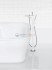 Смеситель Hansgrohe PuraVida 15473400 для ванны и душа, белый/хром Смеситель Hansgrohe PuraVida 15473400 для ванны и душа, белый/хром