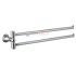 Полотенцедержатель Lemark LM8101C, поворотный, двойной
