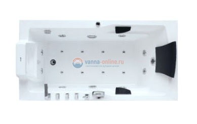 Ванна гидромассажная акриловая Gemy G9066 II K L/R, 171 х 86 х 83.5 см Ванна гидромассажная акриловая Gemy G9066 II K L/R, 171 х 86 х 83.5 см