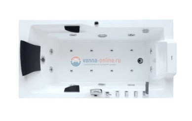 Ванна гидромассажная акриловая Gemy G9066 II K L/R, 171 х 86 х 83.5 см Ванна гидромассажная акриловая Gemy G9066 II K L/R, 171 х 86 х 83.5 см