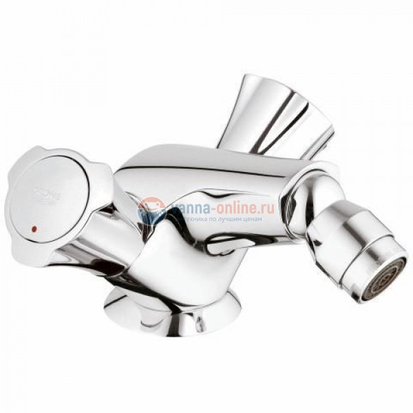 Смеситель Grohe Costa L 24480 001 для биде, с гибкой подводкой и д/клапаном Смеситель Grohe Costa L 24480 001 для биде, с гибкой подводкой и д/клапаном