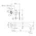 Смеситель для раковины Jacuzzi Rubinetteria Twilight open встраиваемый 0TI00497JA05
